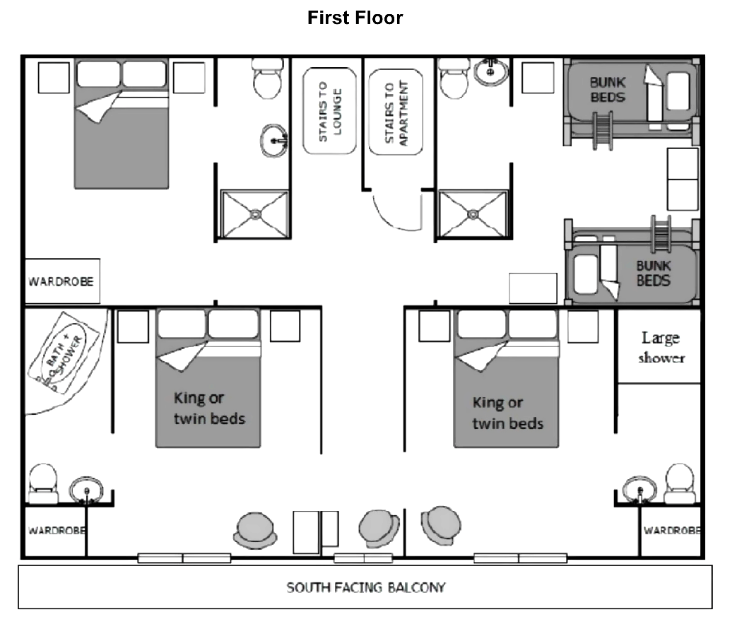 Second Floor floor plan