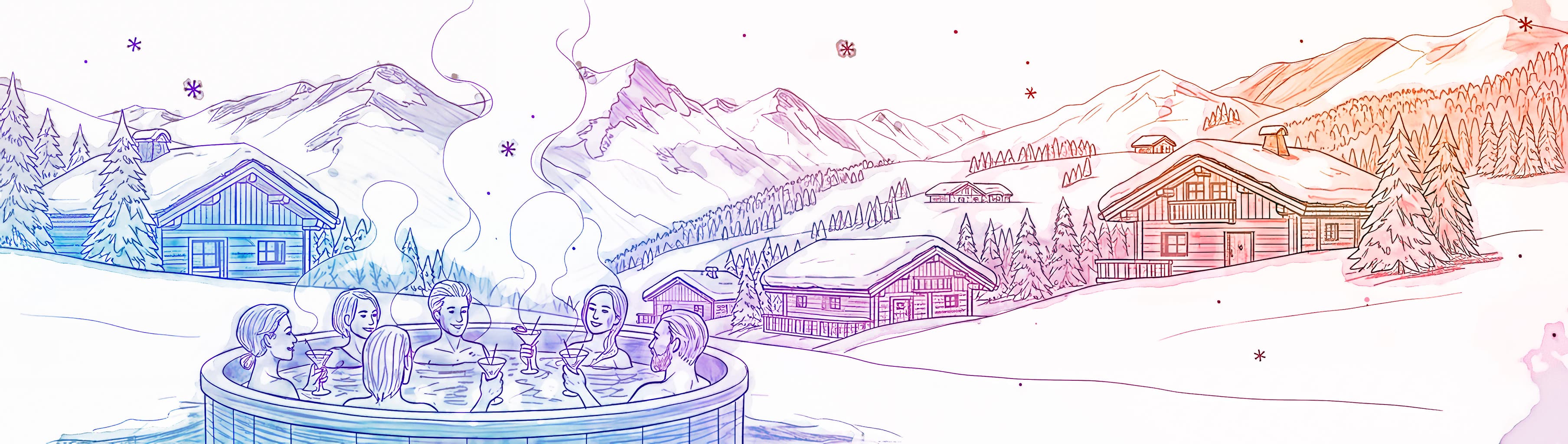 Alpine jacuzzi